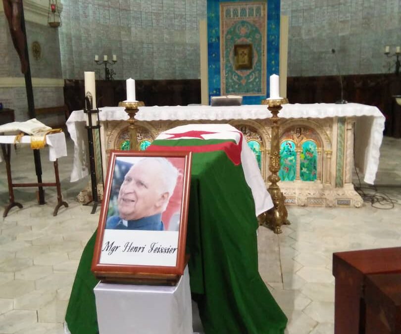 Album photos et vidéos, dernier hommage à Mgr Teissier,  Notre Dame d&rsquo;Afrique