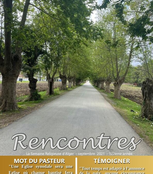 Nouveau numéro de Rencontres du diocèse d’Alger