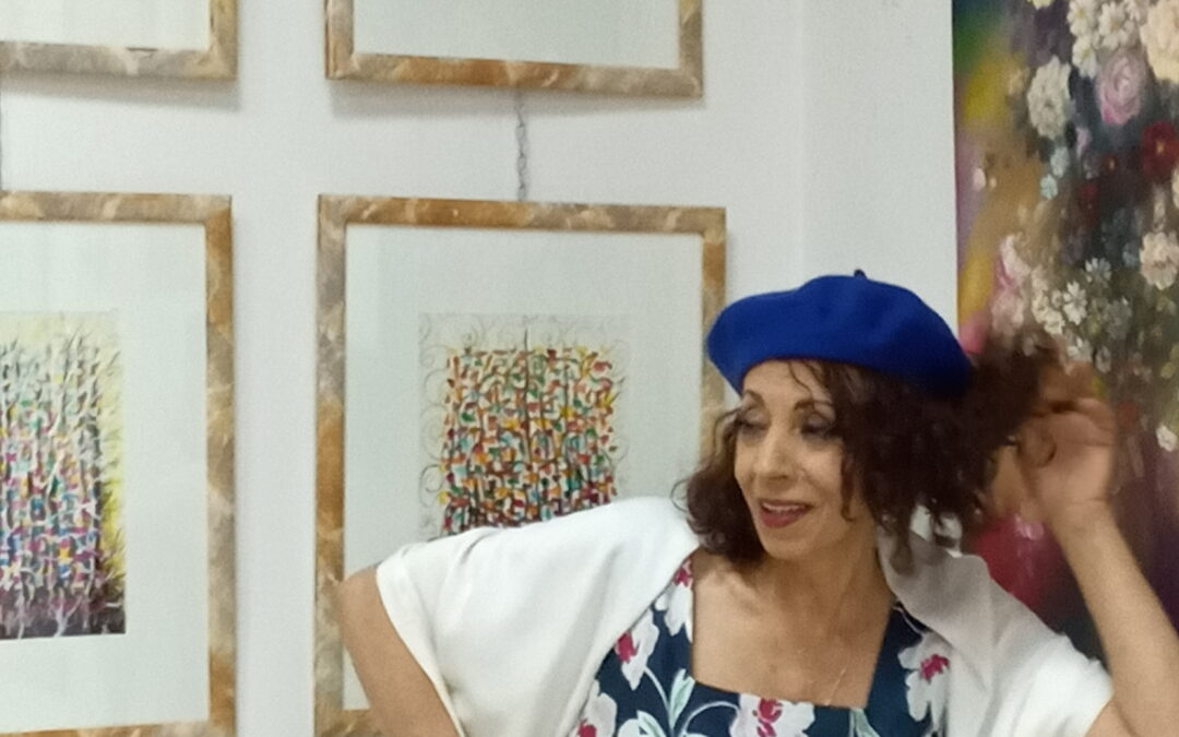 L’artiste Mimia fait chanter les fleurs