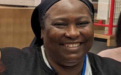 Soeur Lydia NDA,  sur le départ