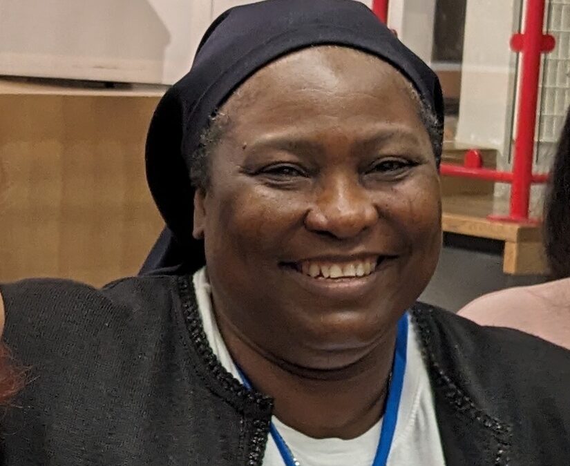 Soeur Lydia NDA,  sur le départ