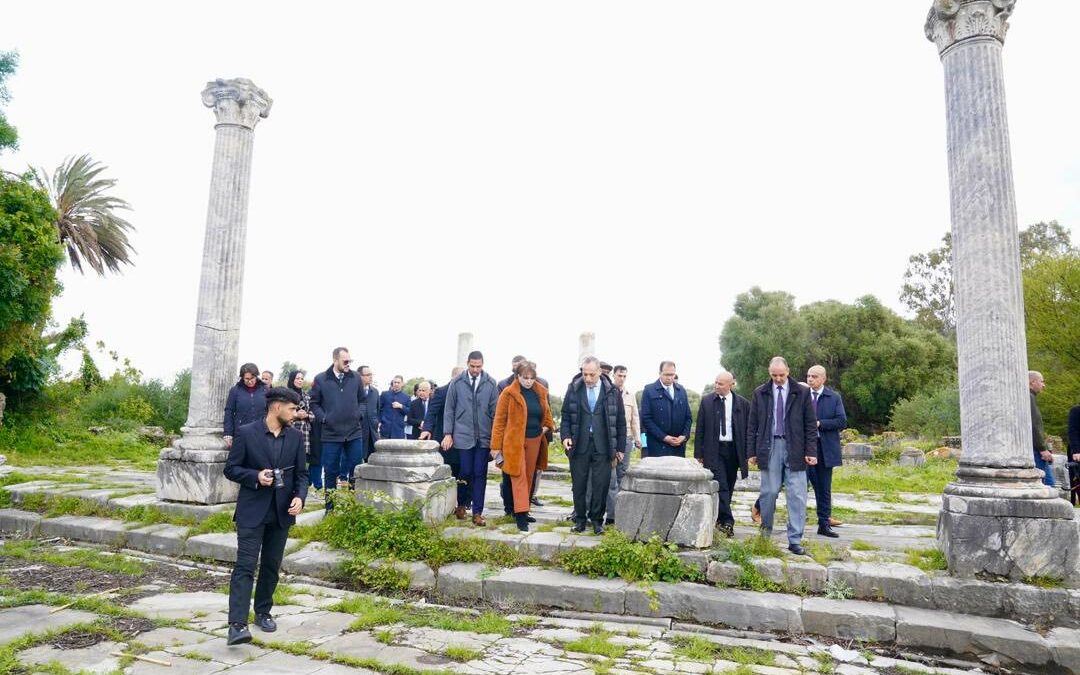 La ministre de la Culture Malika Bendouda à Annaba pour préparer la visite du Pape Léon XIV.
